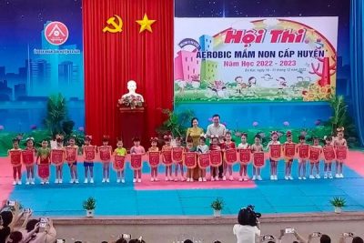 HỘI THI AEROBIC MẦM NON CẤP HUYỆN
