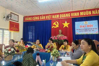 Đại hội Công đoàn cơ sở trường MN Tuổi Ngọc  khóa XI nhiệm kỳ 2023 – 2028