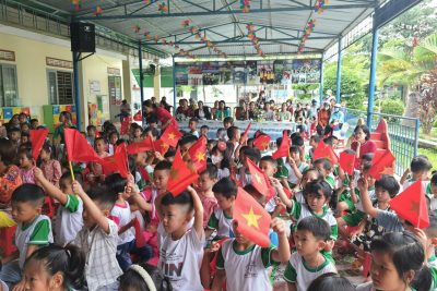 TRƯỜNG MẦM NON TUỔI NGỌC – TỔ CHỨC LỄ KHAI NĂM HỌC 2022-2023.